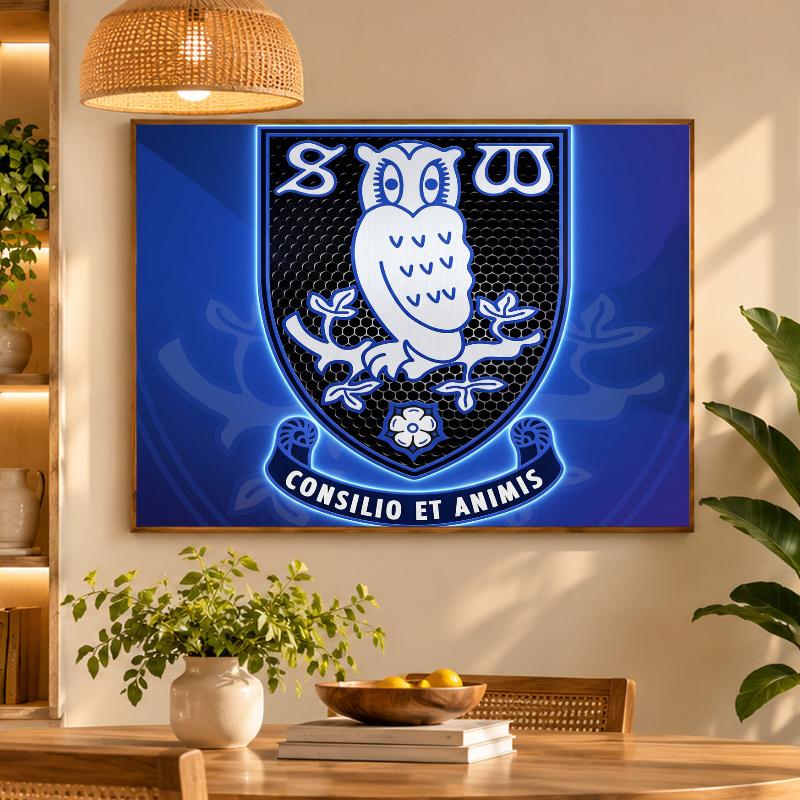 5D Diamond Painting Sheffield Wednesday Football DIY Full Drill Diamond Art Kit Home Decoration