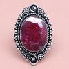 Ruby Shappire Gemstone Handmade Silver Jewelry  "8"