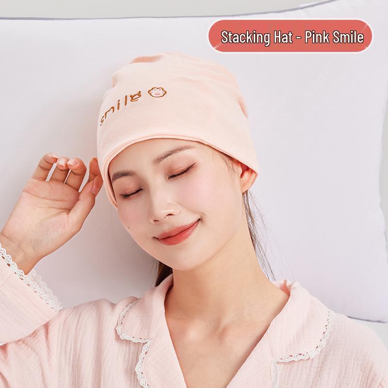 Windproof Cotton Postpartum Headscarf & Hat for Spring/Summer – Maternity & Pregnant Women's Essential