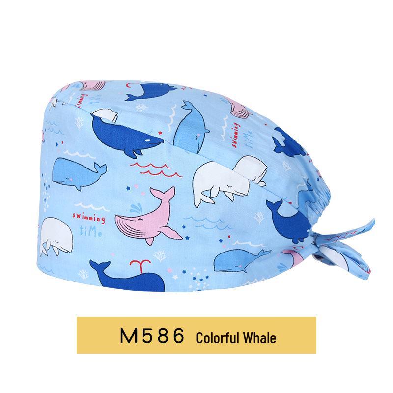 Operationsmössa för män och kvinnor – Ren bomull, Idealisk för tandsköterskor och läkare på operationssalar