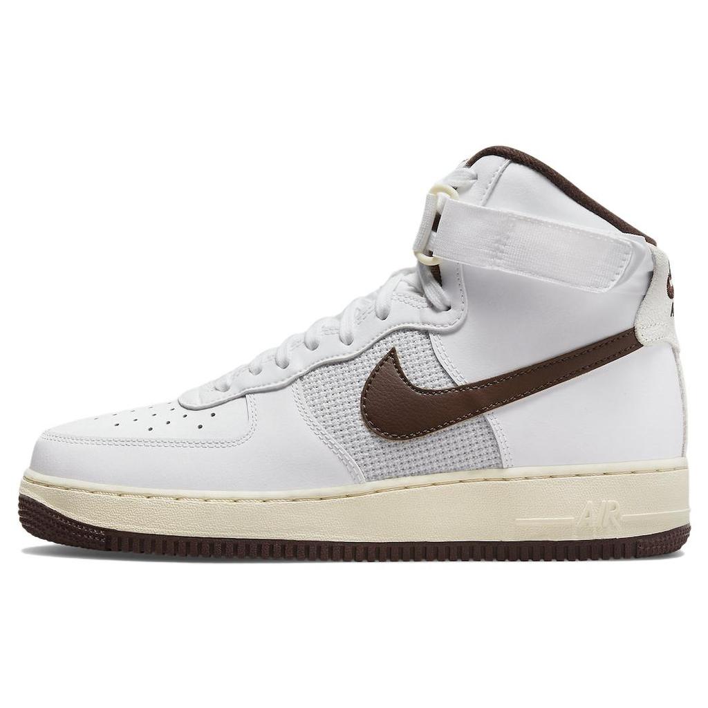 New Nike Air Force 1 High '07 Vintage White Light Chocolate DM0209-101