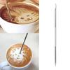 HARA Stal Nierdzewna Rysunek Kawy Art Espresso Cappuccino Dekorowanie Igła Długopis
