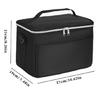 120 Slots Marker Holder Case with Shoulder Strap Large Capacity Multi-layer Markers Holder Carrying Bag for Paint Brush