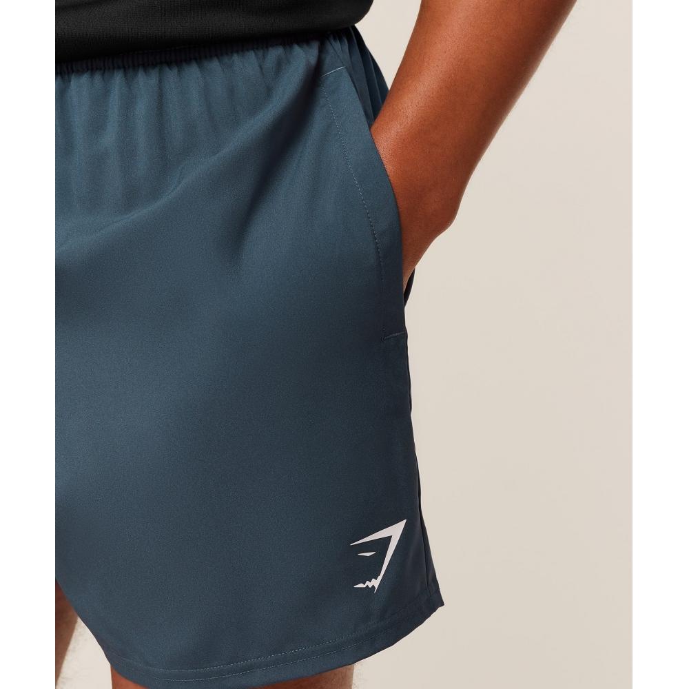 Gymshark Arrival 5 Shorts Gs Stealth Blue A2a1m Ud6s