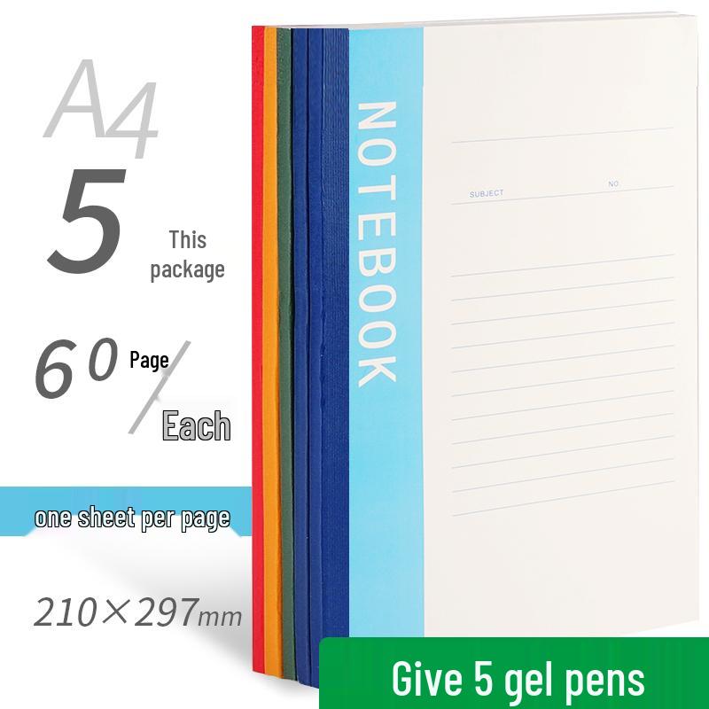 30 Super Thick B5 Soft Cover College Notebooks - Ideal for Classroom Notes & Diaries