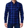Men's Flannel Button-Up Jacket | Plaid, Fleece Lined, Chest Pockets ,Warm , Casual & Stylish | For Daily, Work & Weekend