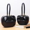 REWELL Women's Genuine Leather Dumpling Wonton Handbag