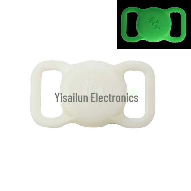 Pet Collar Silicone Sleeve for Apple AirTag - Anti-Lost Protective Case for Cats and Dogs