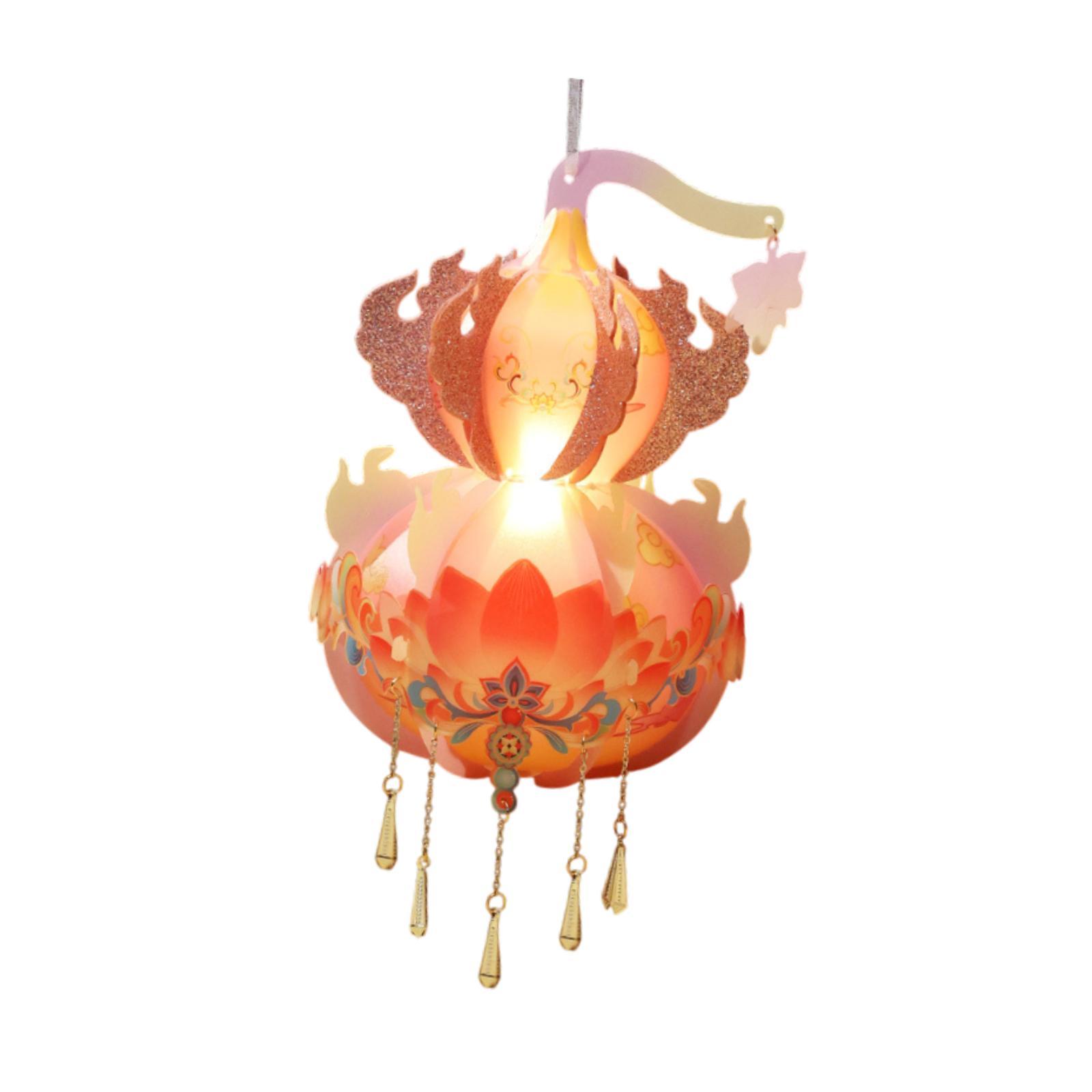 

Chinese New Year Lantern Material Kit DIY for Birthday Party New Year рожевий
