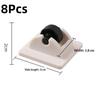 8Pcs Self-Adhesive Casters Plastic Furniture And Storage Box Wheels For Easy Mobility Multi-Functional Caster Wheels