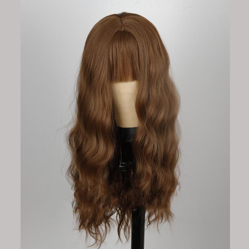 XINRAN красивый розовый парик с волнами воды, синтетический парик, цветной парик, парик для косплея, натуральный розовый парик для женщин