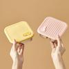 Square Stainless Steel Lunch Box Leak Proof Salad Box Tableware Crisper  Office Workers