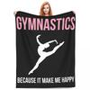 Super Soft Gymnastics Enthusiast Blankets Fleece Sofa Throw Blanket Throw Blankets for  Bedding Outdoor Throws Bedspread Quilt