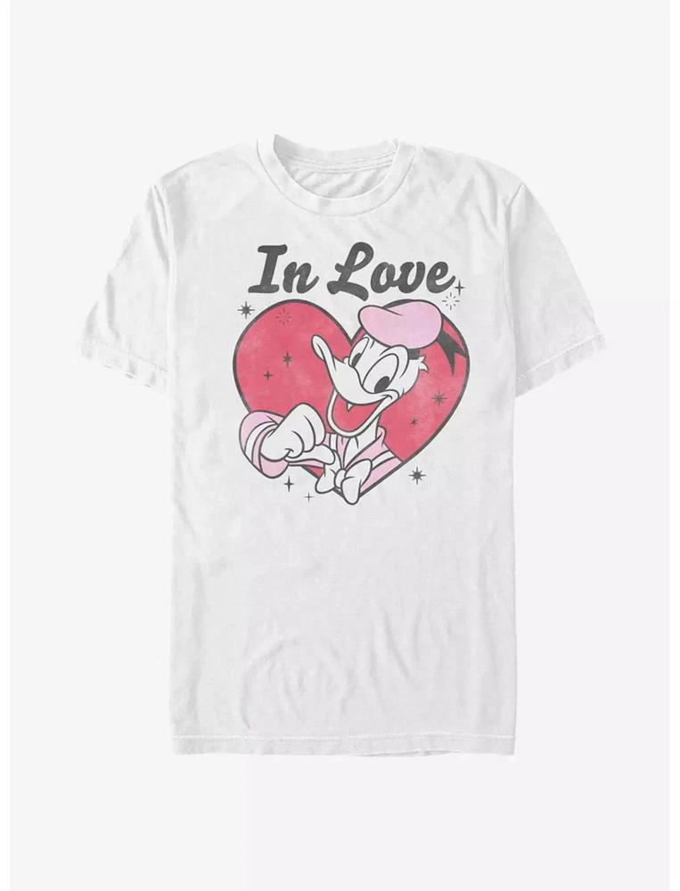 Donald Duck In Love Donald TShirt Size S 4XL Gift For Friends S