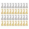 40Pcs Metal Pinch Clip Bail Clasp Copper Dangle Necklace Pendant Clamps Findings Jewelry Making Supplies