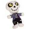 Cartoon Halloween Skull Plush Toy Kid Adult Funny Skeleton Stuffed Doll Home Decoration 11.8 Inch