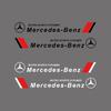 2pcs Car Badge Body Decoration Sticker Auto Accessories for Mercedes Benz Amg W204 W205 W212 W213 W221 W117 PC2
