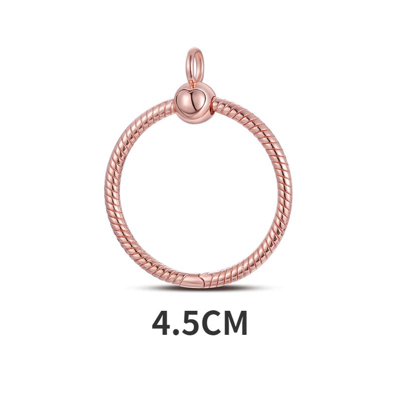 Silver Color O Pendant Moments Pave O Pendant Dangle Charms Fit Original Cable Chain Necklace Fashion Women Jewelry Making Gift