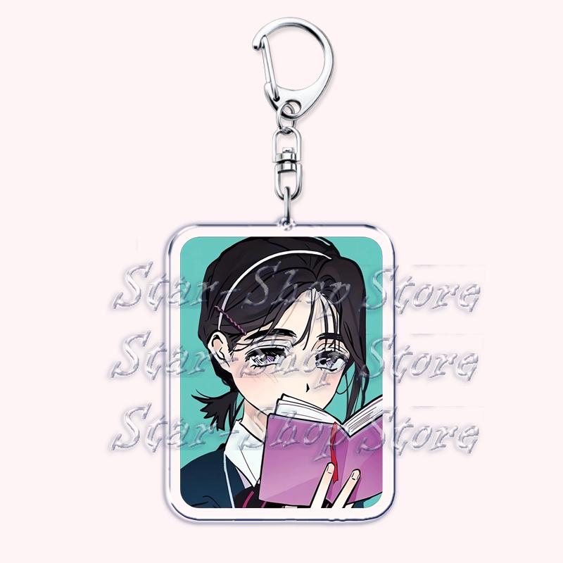 Cute Alien Stage Roommates Chibis Keychains for Womens Accessories Bag Luka Ivan Till Mizi Hyuna Sua Keyrings Jewelry Fans Gifts