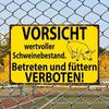 No Trespassing Sign 20x30cm Metal Wall Poster for Farm