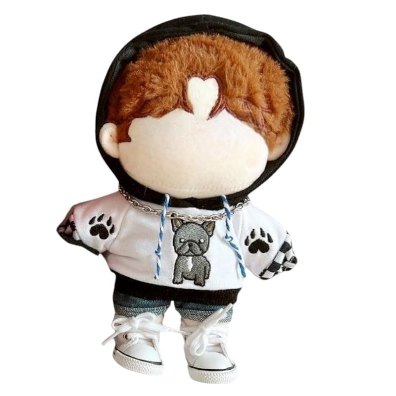

AXLUCE - Plush Toy Clothes - 20cm - Doll (White)