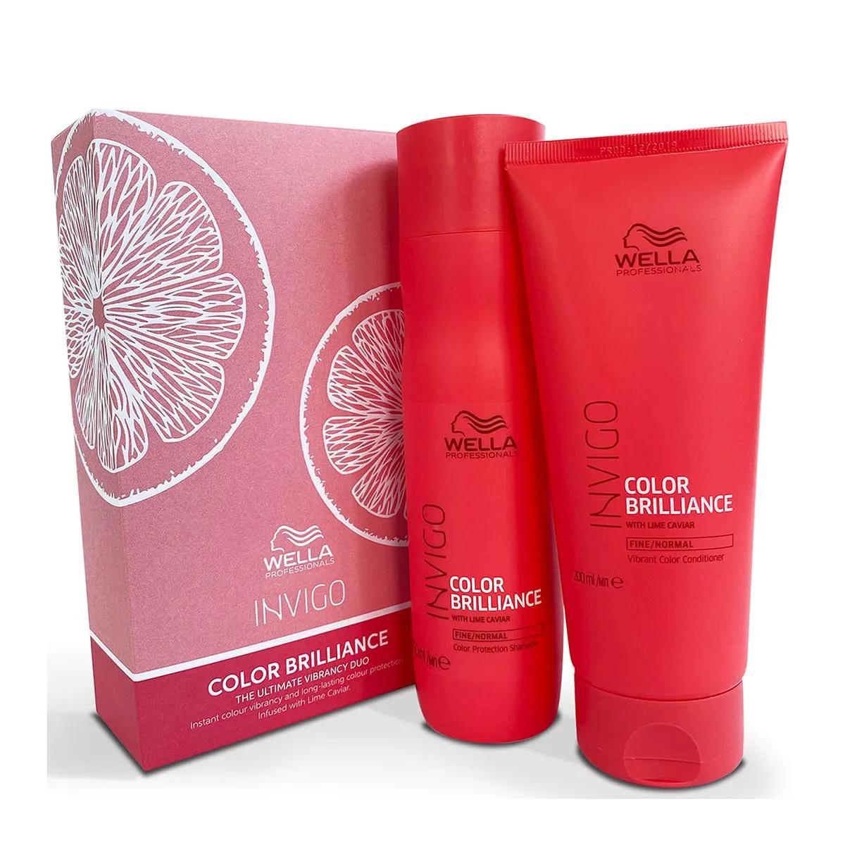 Wella Invigo Color Brilliance Дуо Шампунь 1 шт. Кондиционер 1 шт.