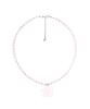 Racoha Lovely Pink Crystal Necklace