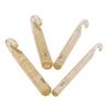 4PCS Large Crochet Hook for Chunky Yarn Plastic Transparent Beginner Crochet Needles for Knitting Carpet Scarf Wool Roving