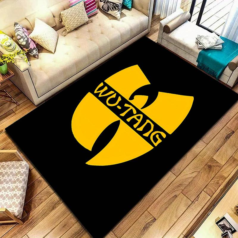 2026 Nuovo Tappeto Wu-Tang Clan per Soggiorno Camera da Letto Casa Decorazione Divano, Tappetino Antiscivolo per Giochi Bambini H10