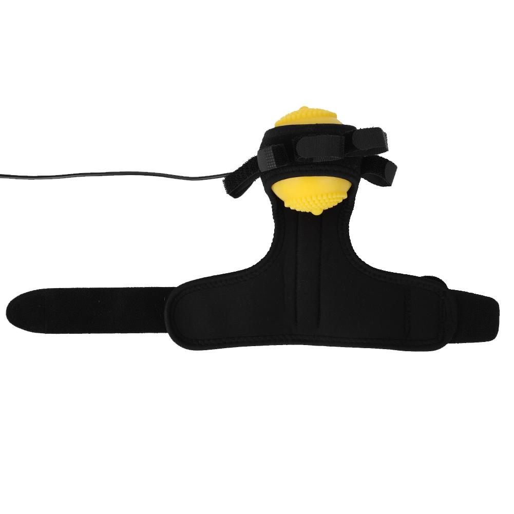 Infrared Heating Massager Electric Finger Recovery Training Silicone Rehabilitation Balls 110V-
