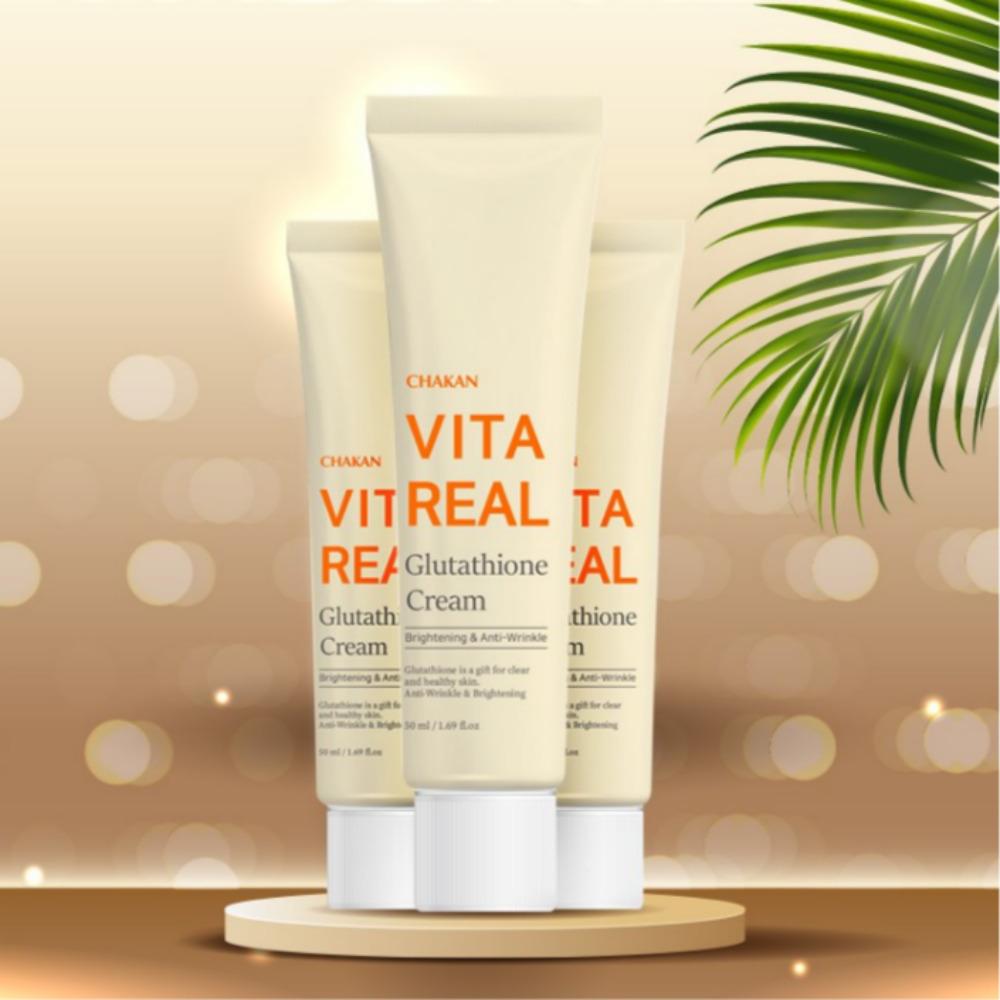 [CHAKAN] Vita Real Glutathione Cream 50ml / Brightening & Anti-wrinkle