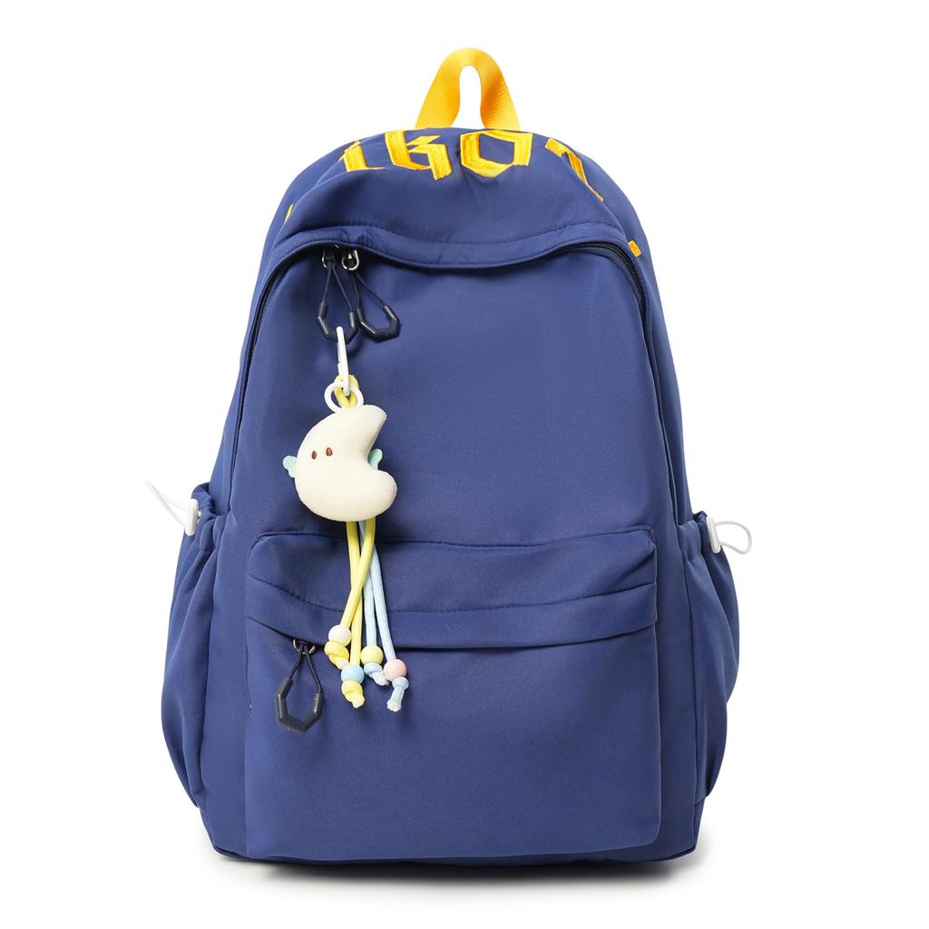 Schoolbag Wholesale New Japanese Ins High Value Fresh and Cute Backpack Female Junior High School Students Simple Large Capacity Backpack