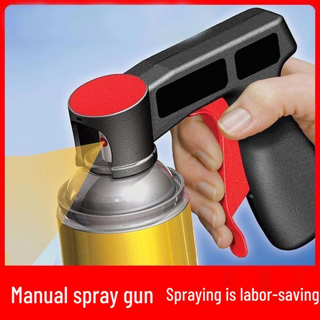 Universal Power-Assisted Spray Gun with Self-Spray Paint & Refurbishing Handle