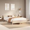 Solid Wood Bed Without Mattress 160 X 200 Cm Pine Wood