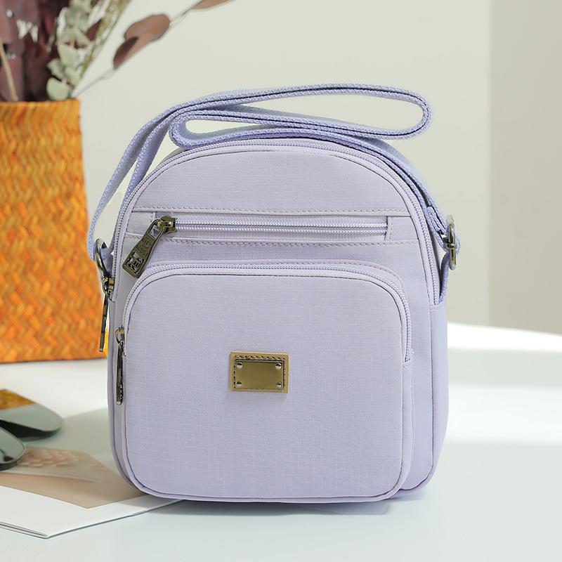 Multi-Layer Water-Repellent Crossbody Bag Women's Mini Shoulder Bag Mother Bag