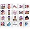 New 20pcs/set Cartoon Kpop Demon Hunters Rumi Kang Temporary Tattoo Sticker Rumi Tattoo Sticker Demonizing For Party Gifts