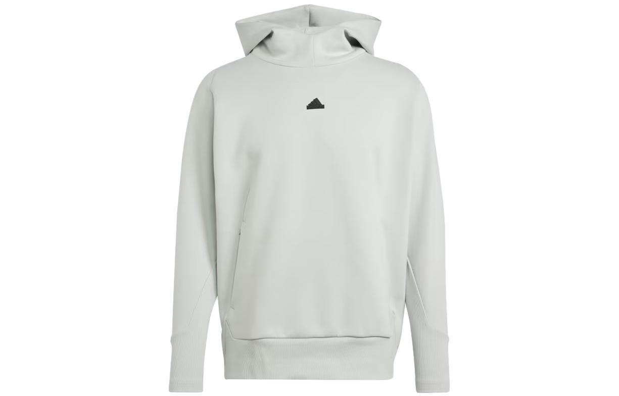 Adidas Sweatshirt Women s Light Blue Gray IN5124 M