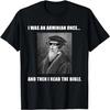 Lustiges Theologie Arminianer Calvinist Bibel Witz T-Shirt