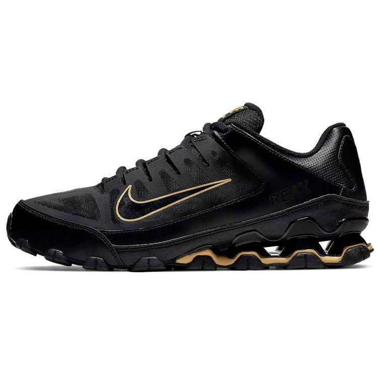 

Nike Чоловічі кросівки Reax 8 TR Mesh Black Metallic Gold 621716-020 45