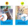 For AirTag Cat Collar with Bell Lightweight Cat Collar for Kittens and Puppies