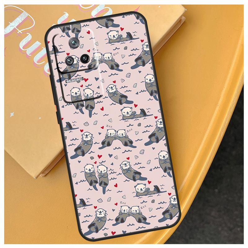 

Sea Otter Pattern Funda For Xiaomi 15 14 Ultra 17 Pro Max 13T 14T 15T POCO F5 F6 F7 Pro X5 X6 X7 F8 Ultra Case Xiaomi 17 Ultra