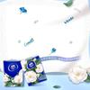 Fazzoletti di carta Vinda Camellia a 4 veli, formato da viaggio, 8 fogli, 12 pacchetti per confezione.