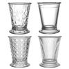 Hand-Rolled Rim Julep Glass with Thickened Wall 310ml Cocktail Cup for Mojito Whiskey Juice & Beer Classic Tumbler for Home Bar