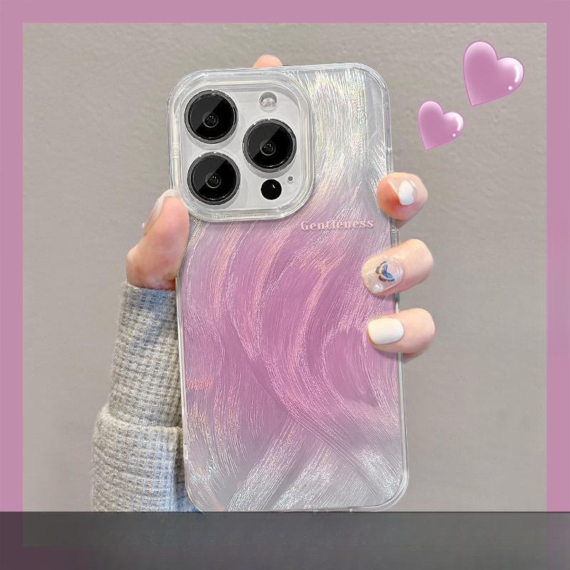 

Подходит для чехла для мобильного телефона Huawei Pura70 Vivos17 Матовый градиентный цвет Подставка Oppo Большое отверстие Все в Xiaomi 13 Redmi Note 12 Pro