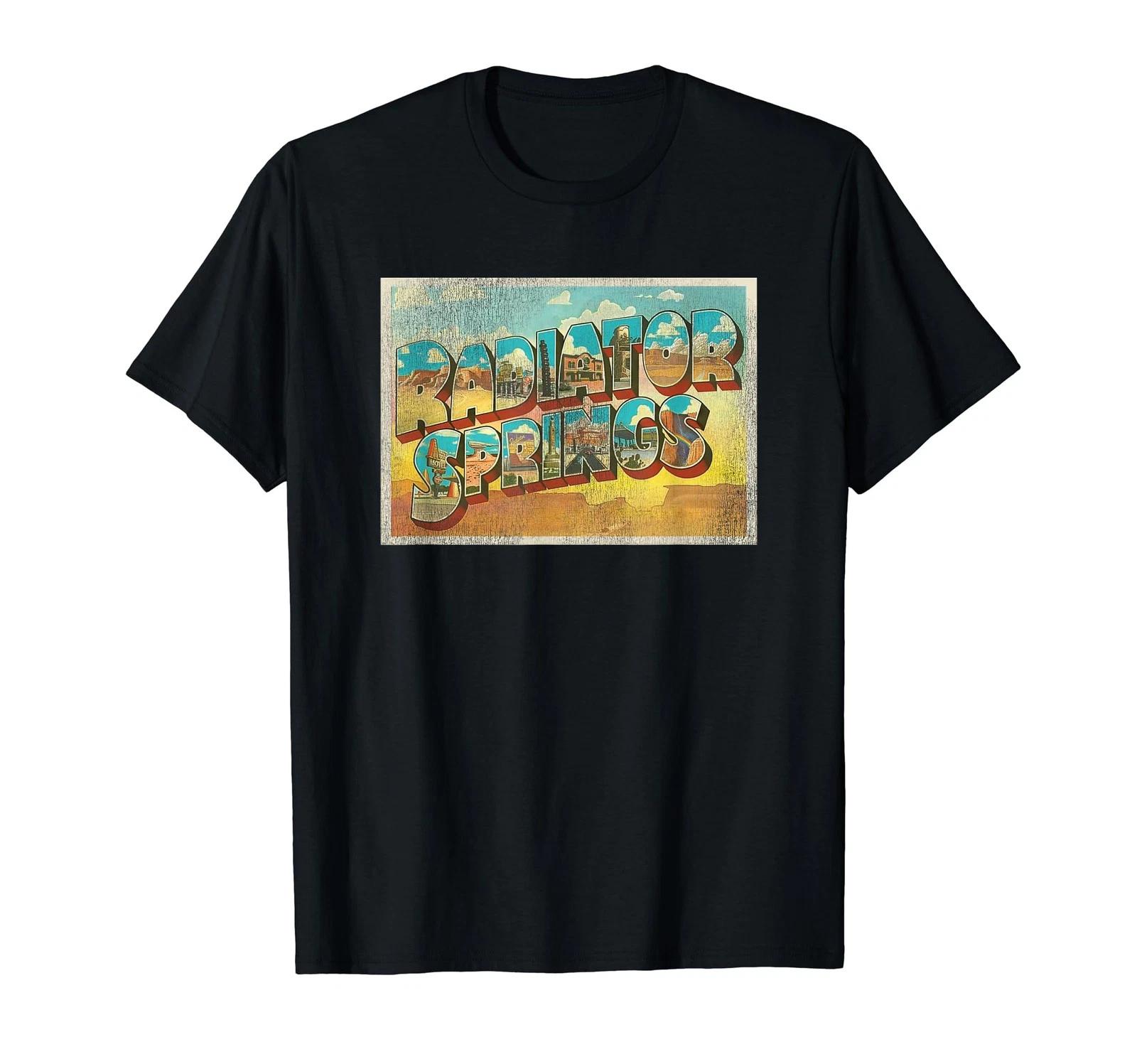 

Disney Pixar Cars Radiator Springs Postcard T-Shirt_ 2XL