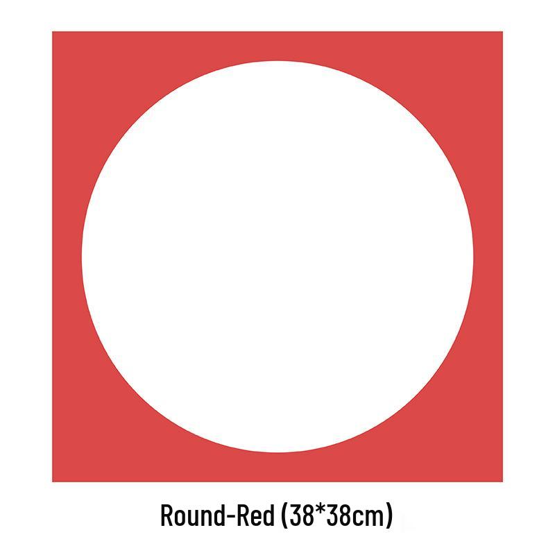 Children's Art Craft Cardstock: 20 Sheets of Colored, Thick, Square Paper with Round Borders