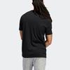 Adidas Alphabet Logo Crewneck T-Shirt Men Tops Black HE4813