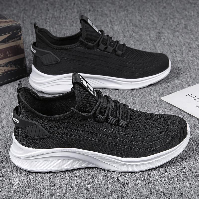 

Мужские кроссовки для отдыха, легкие, сетчатые, для походов, с толстой подошвой, со шнуровкой, летние, удобные, модные, для бега, большие размеры, для тенниса 45 чёрный