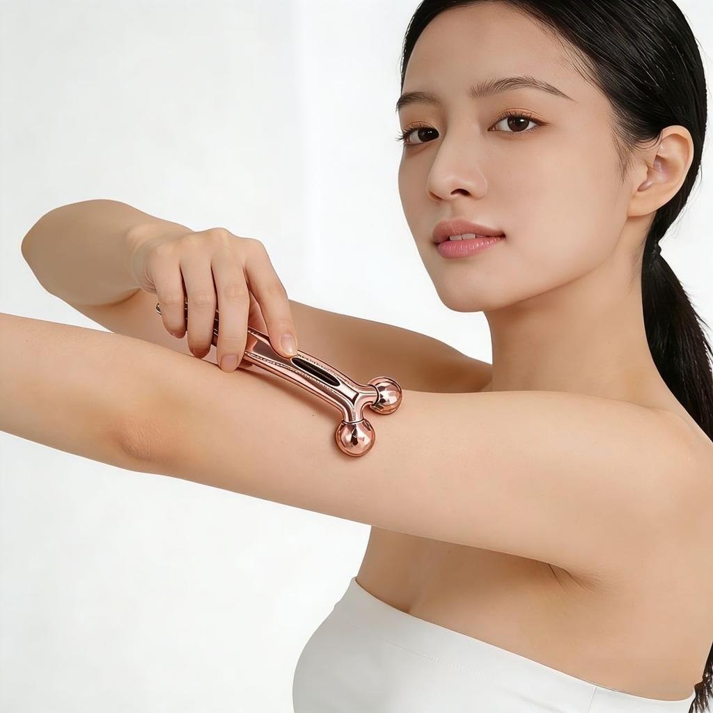 Beauty Beauty Roller Massage Eye Area Massage Face Body No Charging Weak Electrical Full Respect for the Aged Day Assortment Roller, Y-shaped Roller,