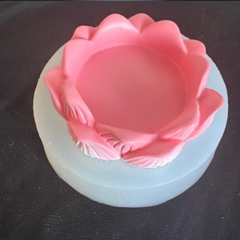 Premium Food Grade Silicone Flower Mold Perfect For Making Cake Ice Cubes And Soap Easy To Clean Baking Tool